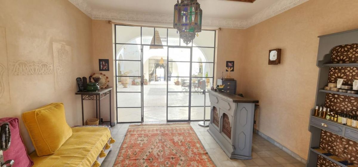 salon accueil maison d'hote marrakehc